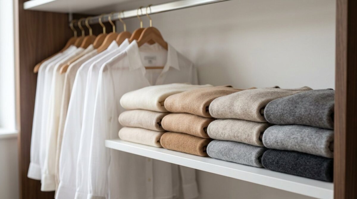 entdecken Sie die einfache 3-Minuten-Routine für einen perfekt organisierten Schrank ohne aufwändige Aufräumaktionen