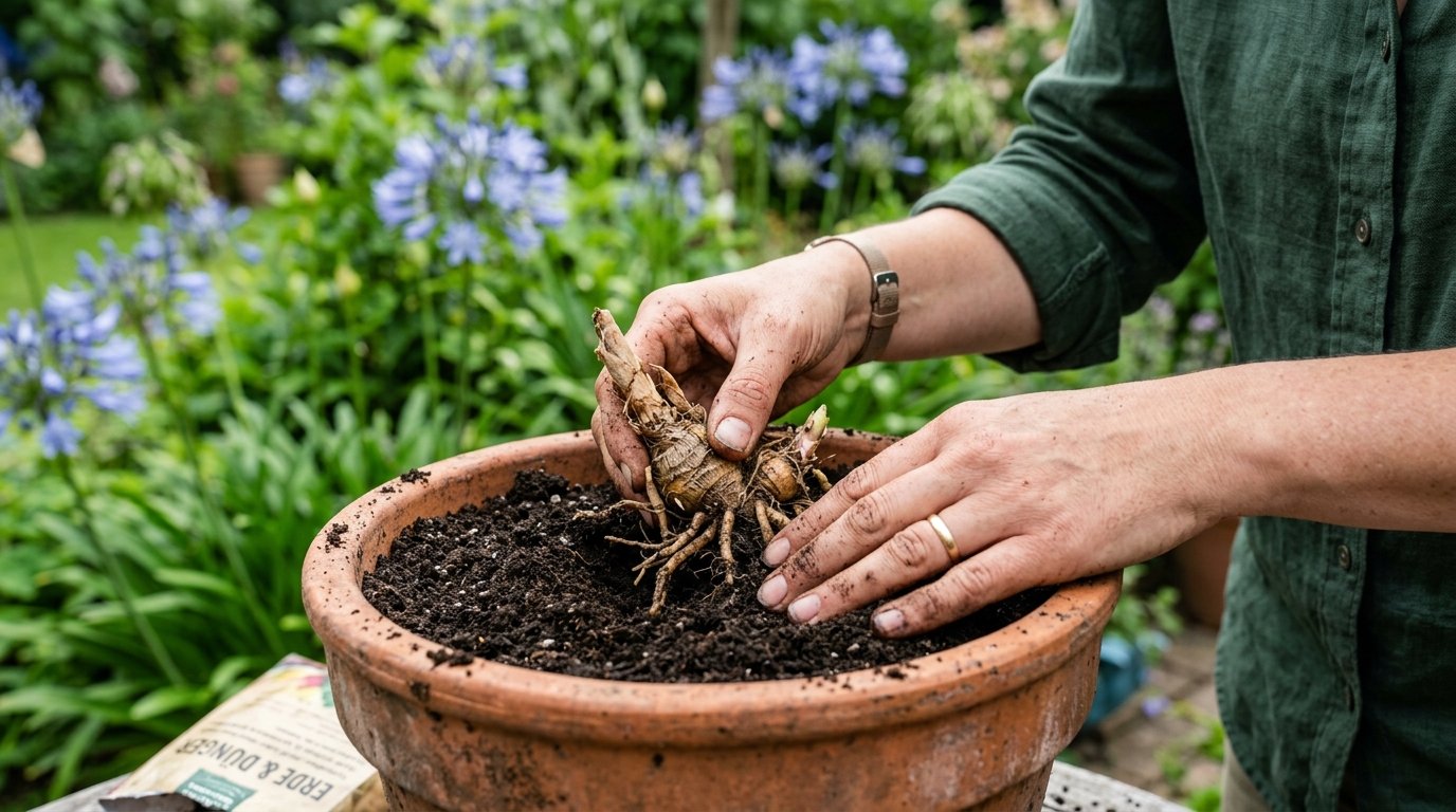 erfahren sie das entscheidende geheimnis für eine üppige agapanthus blüte im april und wie sie leuchtende blütenkugeln in ihrem garten züchten