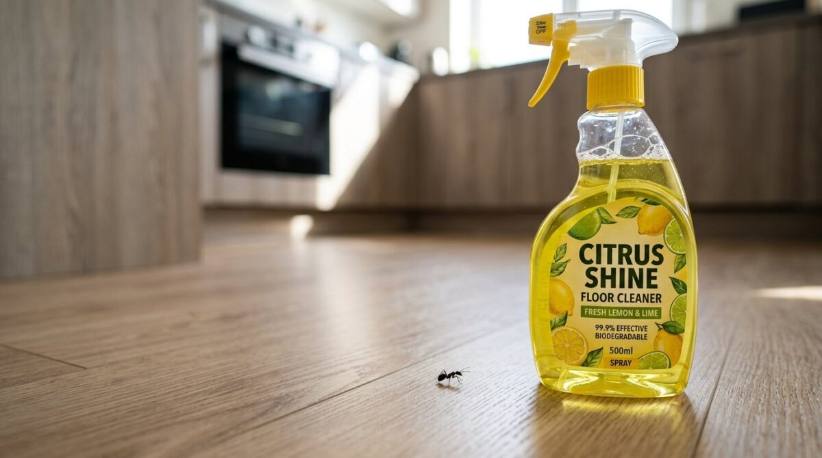 entdecken Sie den häufigen Reinigungsfehler, der Ameisen anzieht, und erfahren Sie, wie Sie Ihr Zuhause effektiv vor Ameisen schützen können