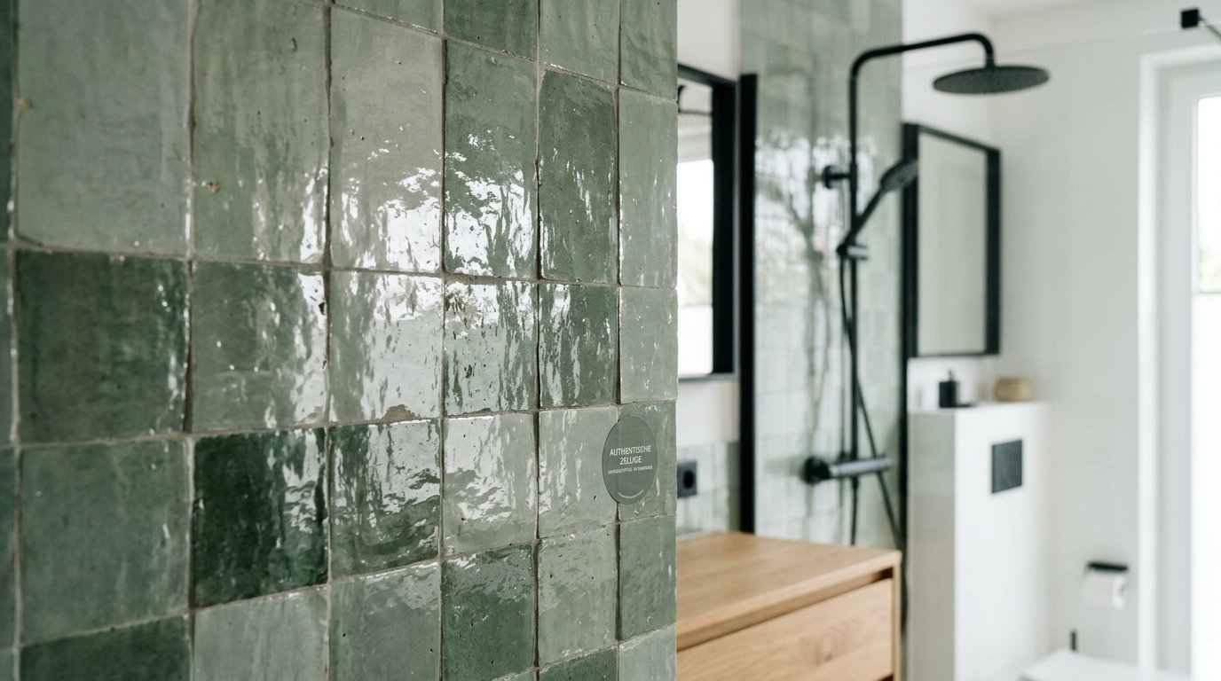 entdecken Sie die 10 wichtigsten Fliesentrends für 2026 im Badezimmer, von marokkanischen Zellige-Fliesen bis zu innovativen Designs, die Designer bereits empfehlen