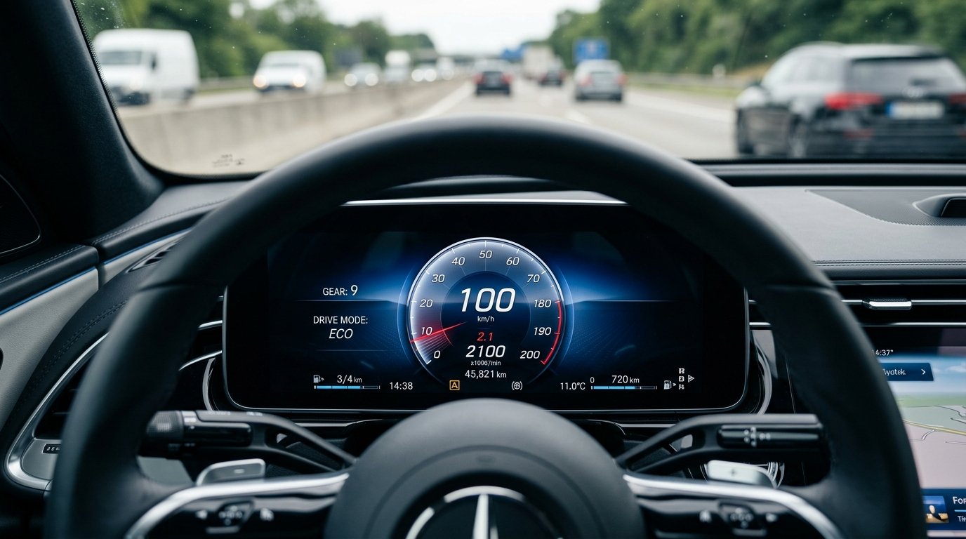 entdecken Sie die optimale Fahrgeschwindigkeit für maximale Kraftstoffeffizienz und sparen Sie bis zu 25 % Benzinverbrauch mit dem richtigen Gang