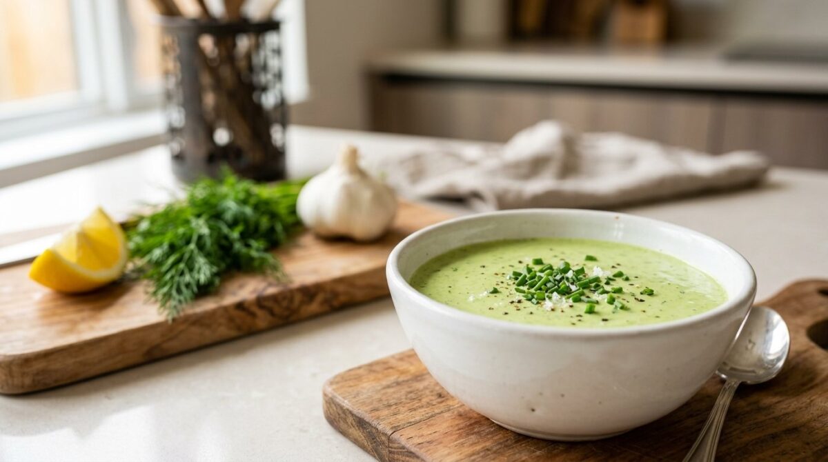 entdecken Sie die kalorienarme Soße mit nur 25 Kalorien pro Portion, die Jean-Michel Cohen empfiehlt – köstlich und schuldenfrei genießen ohne künstliche Süßstoffe