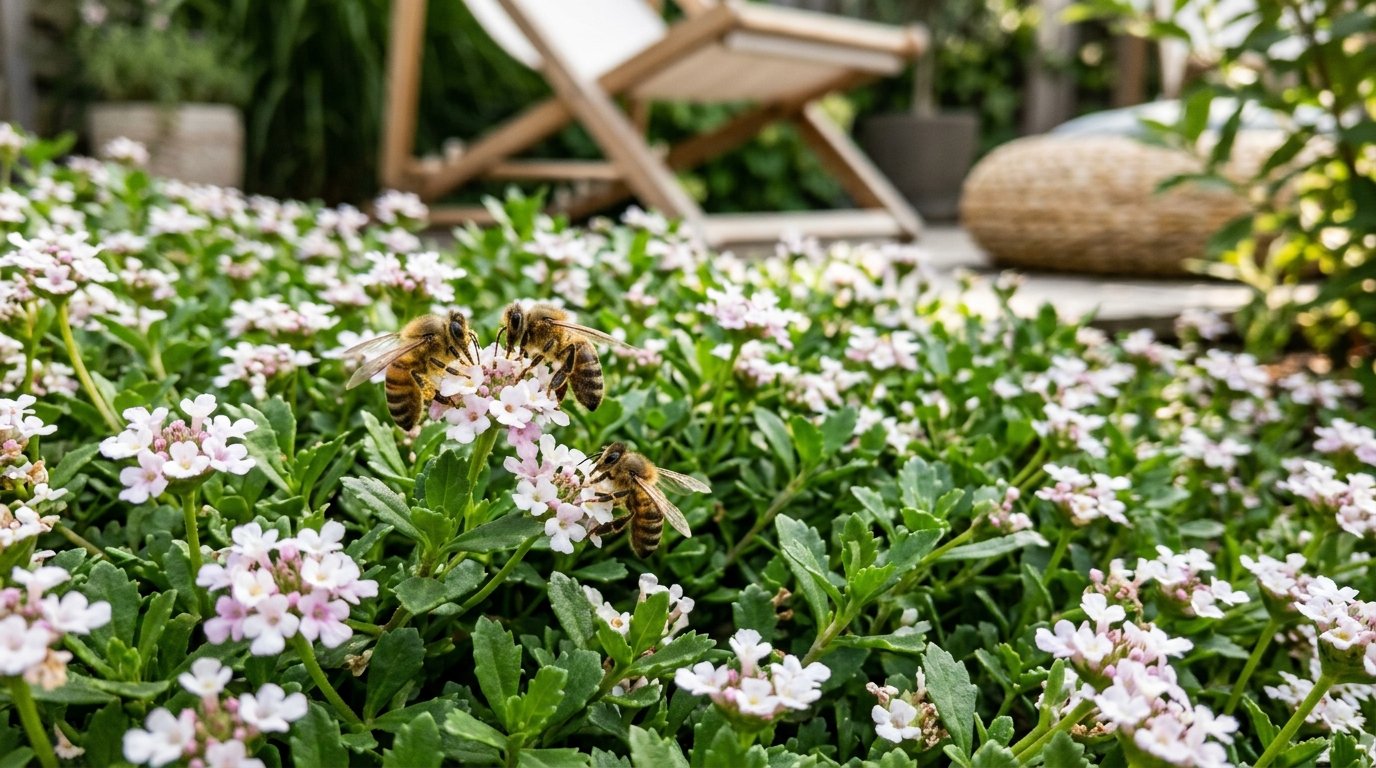 entdecken Sie die besten Rasenalternativen für Ihren Garten: pflegeleichte Bodendecker und blühende Pflanzen, die ohne Mähen gedeihen