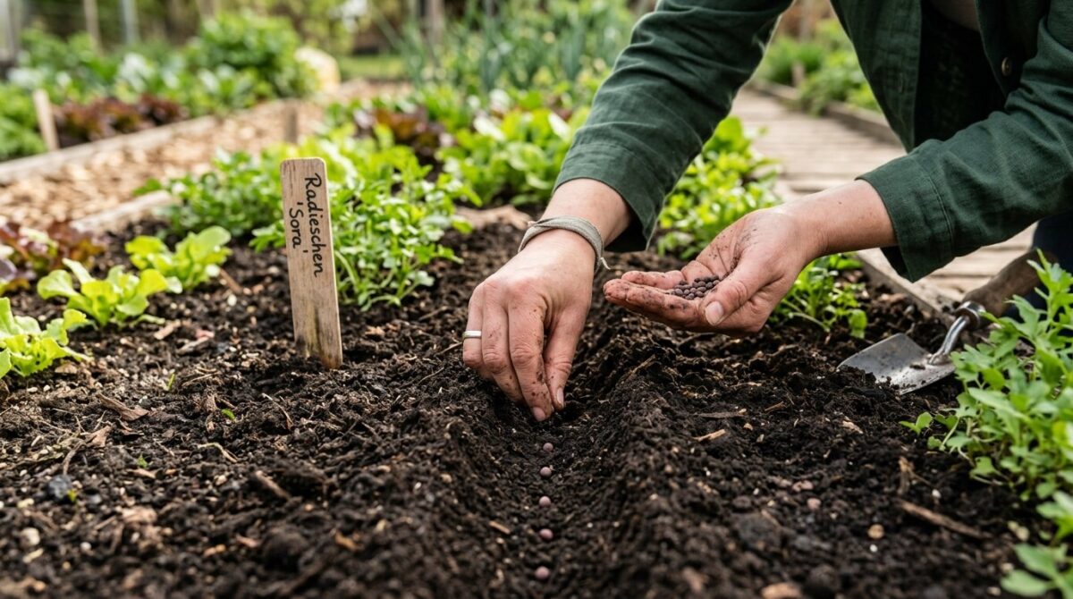 erfahren Sie, warum Radieschen das perfekte Frühjahrsgemüse sind und welcher häufige Aussaatfehler Ihren Erfolg im Garten gefährdet