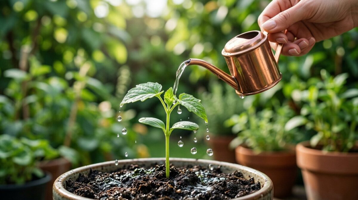 entdecken Sie die sieben häufigsten Gartenirrtümer im Frühling und lernen Sie, wie richtiges Gießen Ihre Pflanzen rettet
