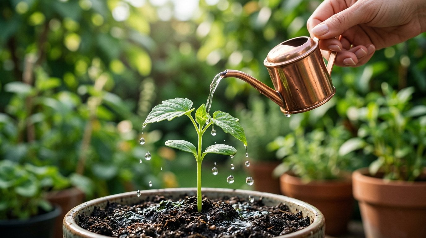 entdecken Sie die sieben häufigsten Gartenirrtümer im Frühling und lernen Sie, wie richtiges Gießen Ihre Pflanzen rettet