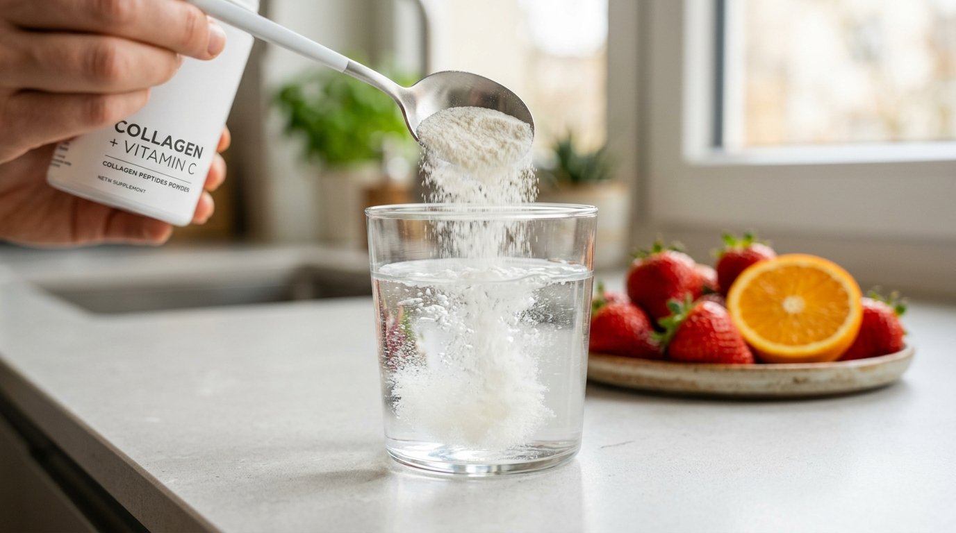 entdecken Sie, wie ein innovatives Kollagen-Duo mit speziellen Nährstoffen Ihre Haut und Haare in nur 20 Tagen sichtbar transformiert