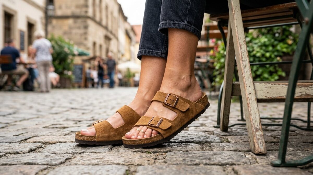 entdecken sie die kontroverse sandale des sommers, die zur bequemsten schuhwahl wird und alle ästhetischen vorurteile widerlegt