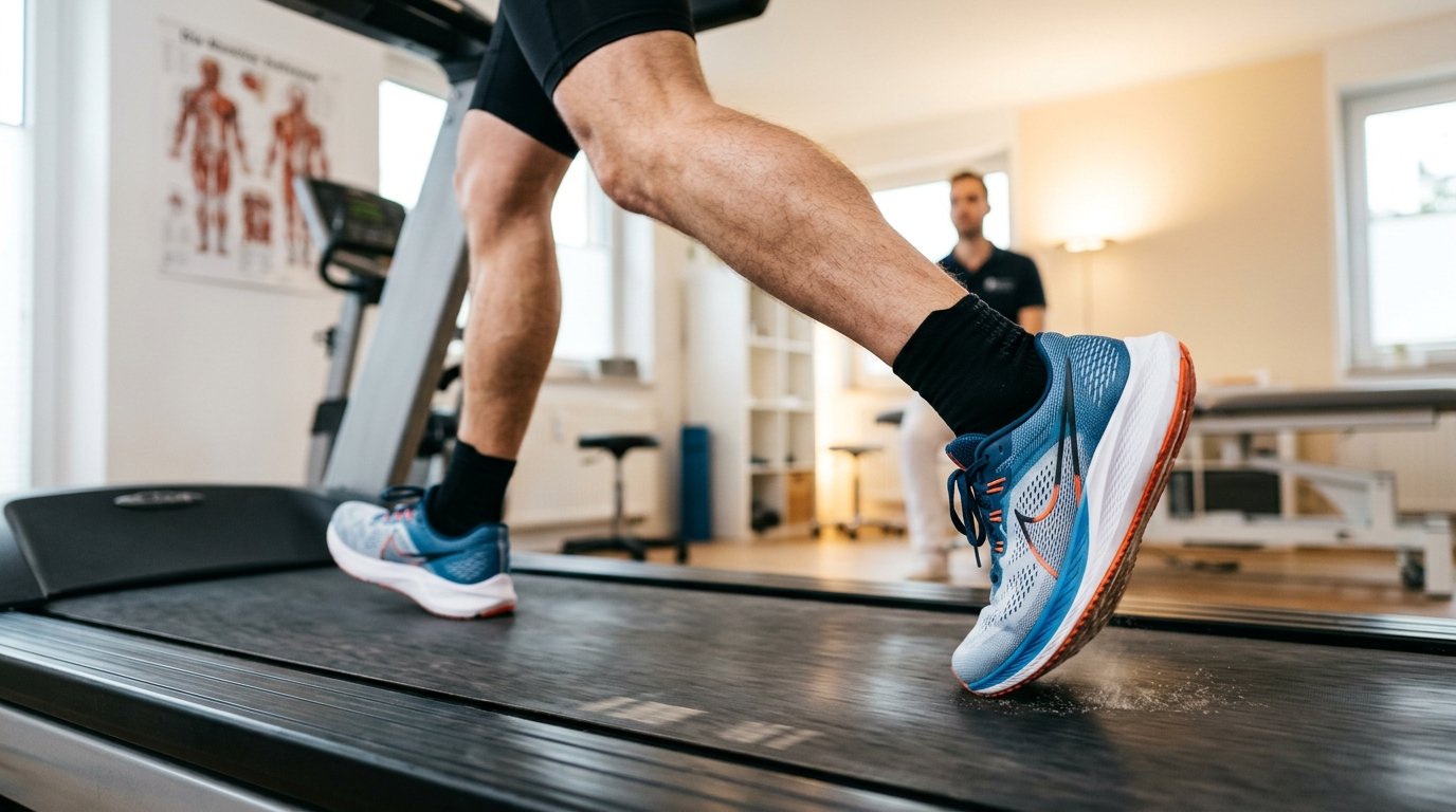 entdecken Sie den häufigen Lauffehlr, der Knieschmerzen verursacht und wie Physiotherapie Ihnen hilft, Ihre Lauftechnik zu optimieren