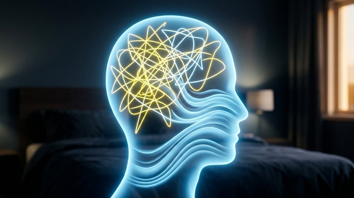 entdecken Sie, wie monotone Aktivitäten Ihr überaktives Gehirn beruhigen und zu tieferem, erholsamem Schlaf führen können