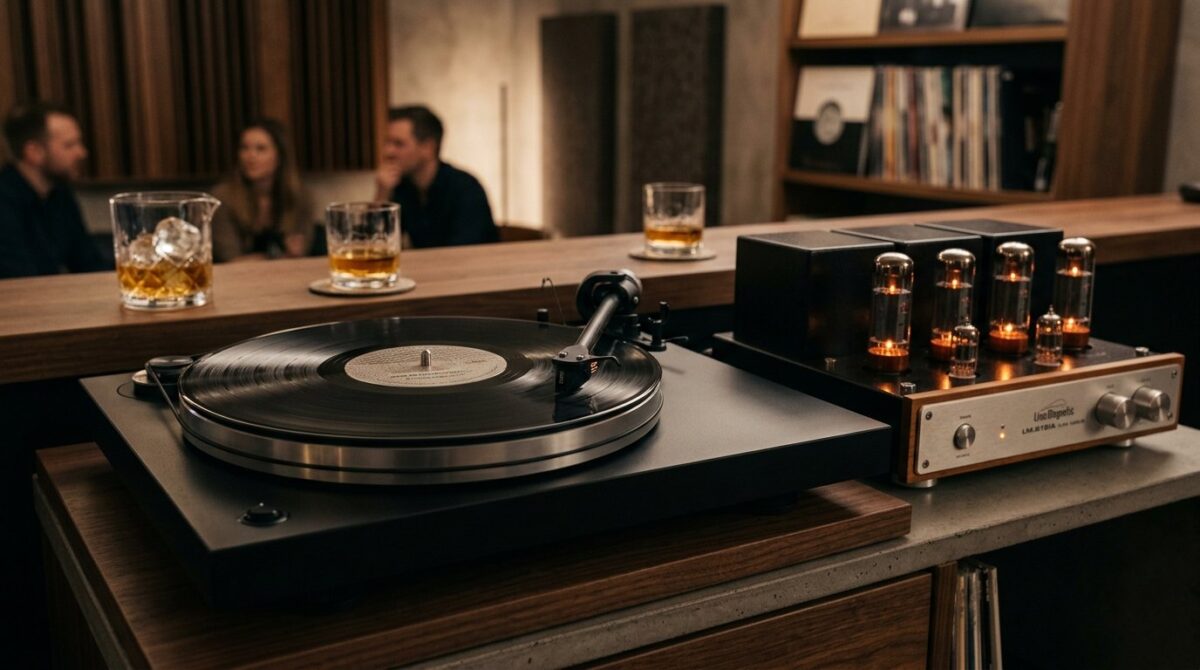 entdecken Sie audiophile Bars als neuen Trend für Musikliebhaber, die ungestörten Klang und andächtige Stille in einer lärmvollen Welt suchen