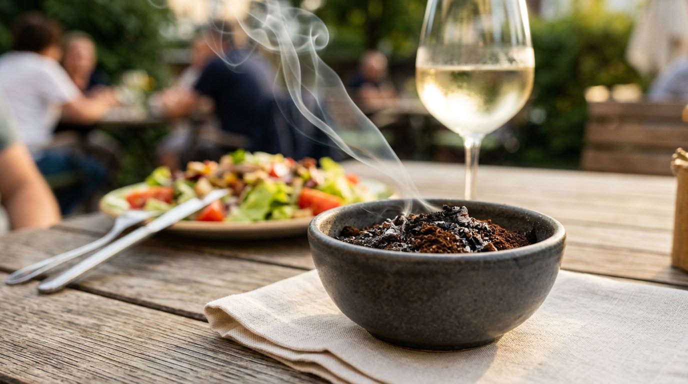 entdecken Sie das einfache Hausmittel, das Restaurants gegen Asiatische Hornissen einsetzen und wie Sie Ihre Terrasse effektiv schützen können