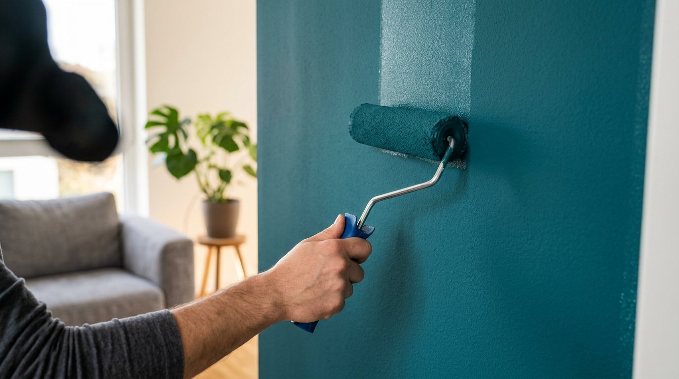 entdecken Sie, wie Dekorateure diesen Frühling die vierfarbige Wand-Gestaltung nutzen, um Räume größer und harmonischer zu gestalten