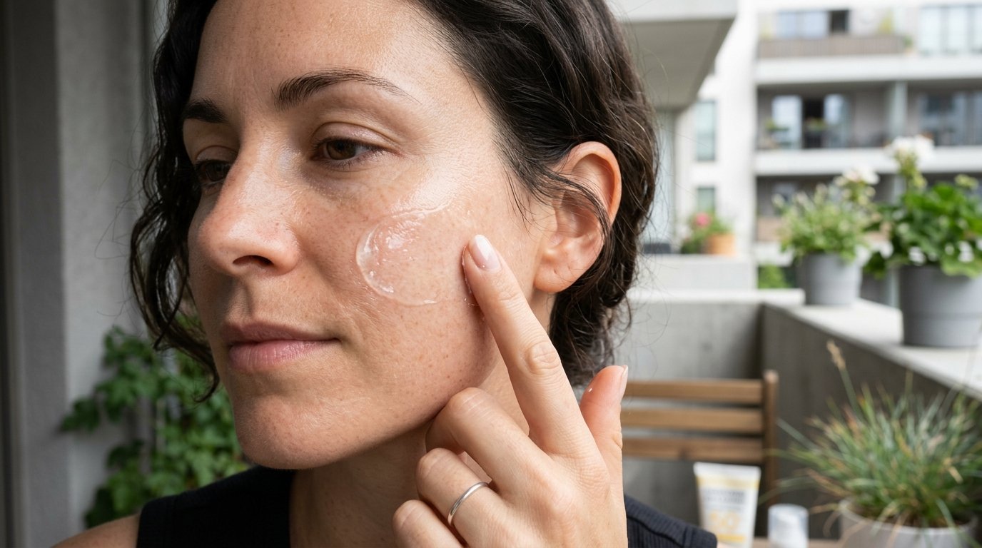 entdecken Sie die 3 leichtesten SPF50+ Sonnenschutzcremes für das Gesicht ohne weißen Schleier und Glanzeffekt