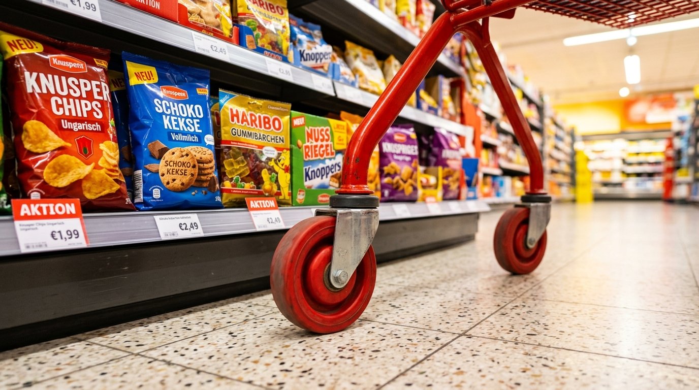 entdecken Sie, wie Supermarktlayouts gezielt Ihre Ausgaben manipulieren und welche versteckten Verkaufstricks Ihren Kassenzettel um 15 Prozent erhöhen
