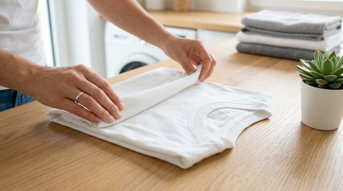 erfahren Sie, wie Sie T-Shirts richtig waschen und pflegen, um Steifheit zu vermeiden und die Weichheit langfristig zu bewahren