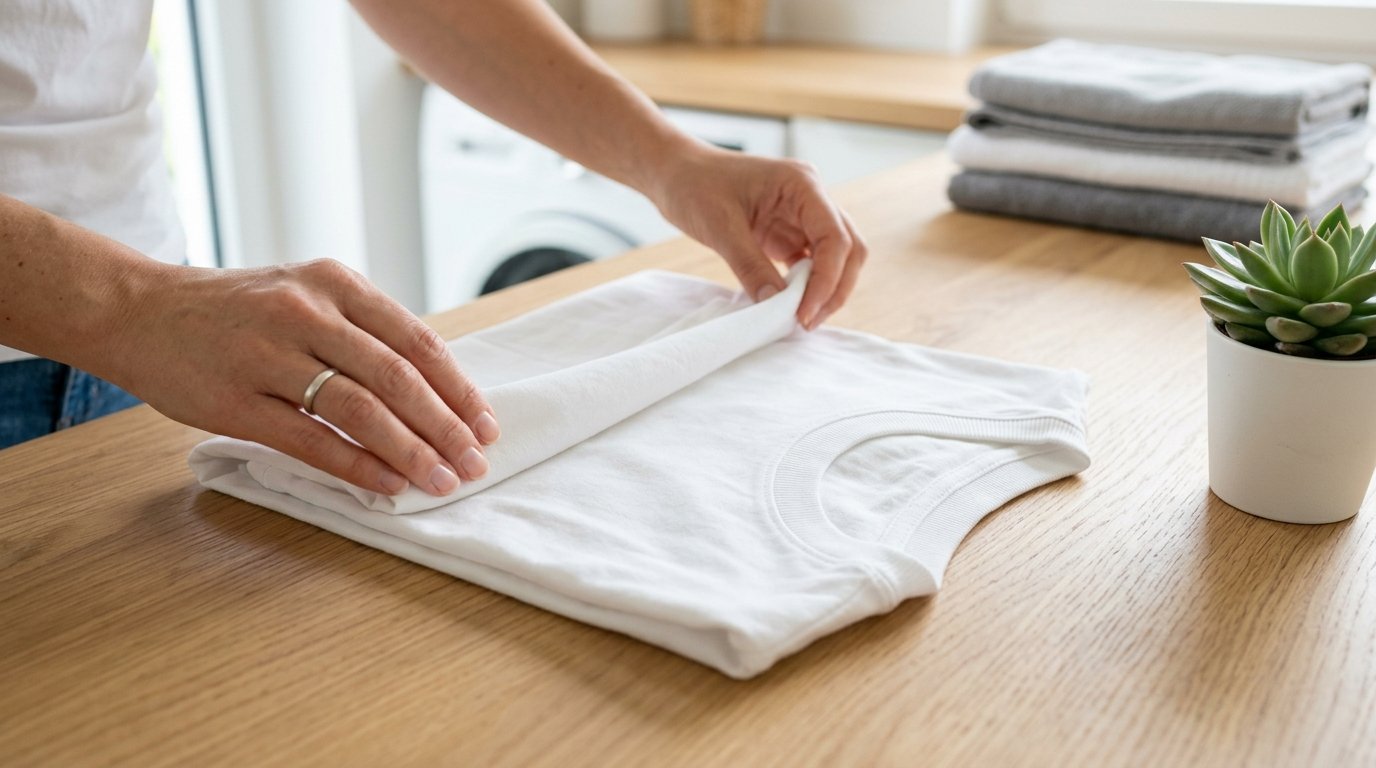erfahren Sie, wie Sie T-Shirts richtig waschen und pflegen, um Steifheit zu vermeiden und die Weichheit langfristig zu bewahren
