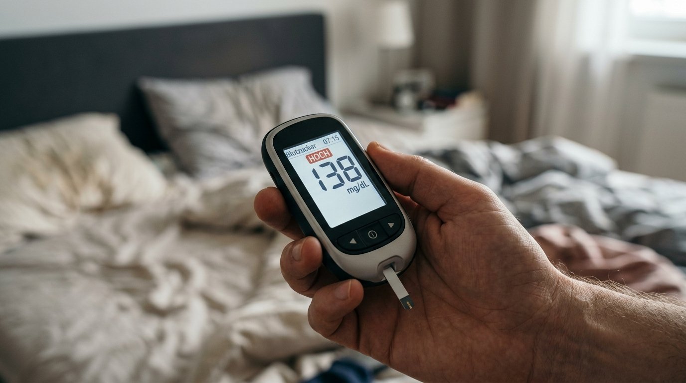 entdecken Sie die 3 versteckten Faktoren hinter hohen Blutzuckerwerten trotz gesunder Ernährung – Schlaf, Stress und weitere Überraschungen von Diabetologen