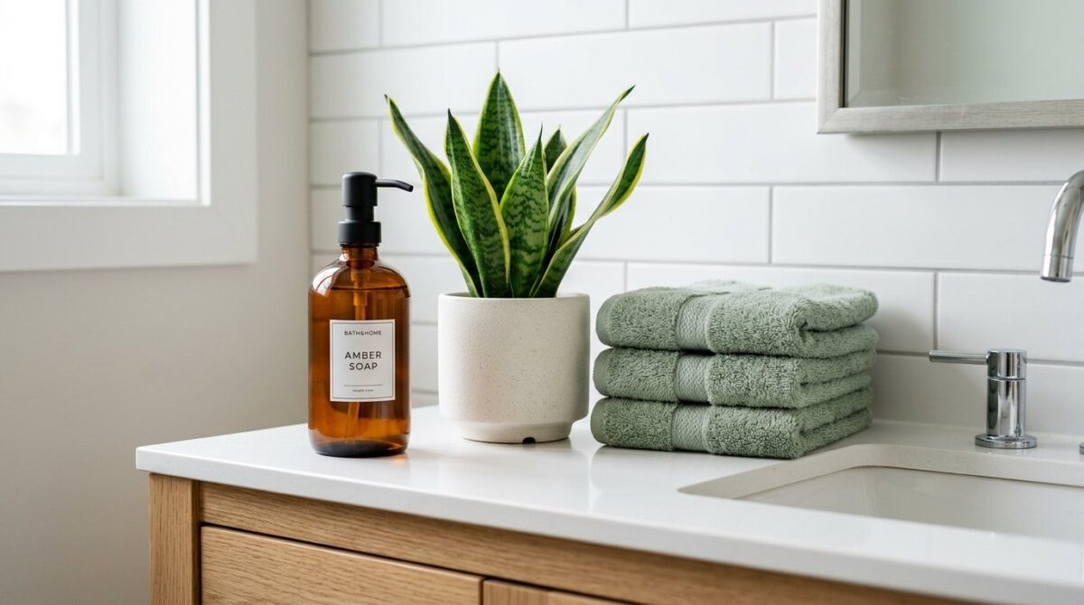 entdecken Sie, wie Sie Ihr kleines Badezimmer in nur 2 Stunden unter 100 Euro komplett umwandeln und neu gestalten